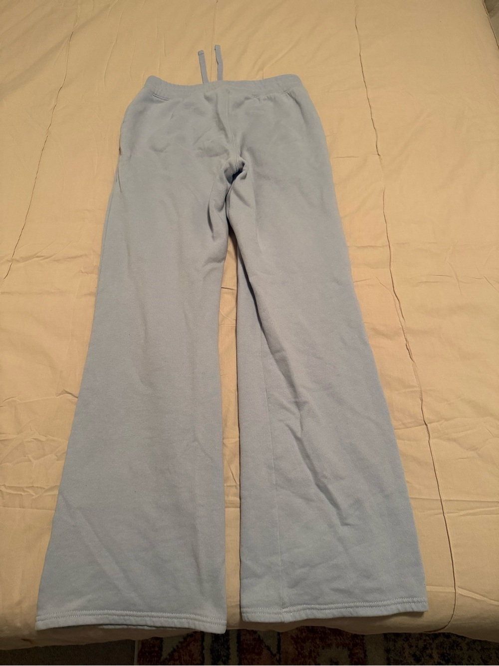 Hollister Cozy Light Gray Fleece Pants